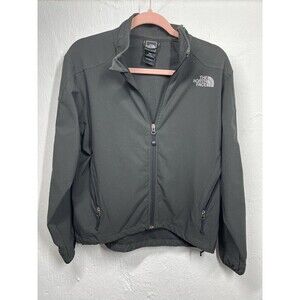 THE NORTH FACE APEX WOMENS  FULL ZIP DRAW STRING MOISTURE WICK JACKET SIZE MED
